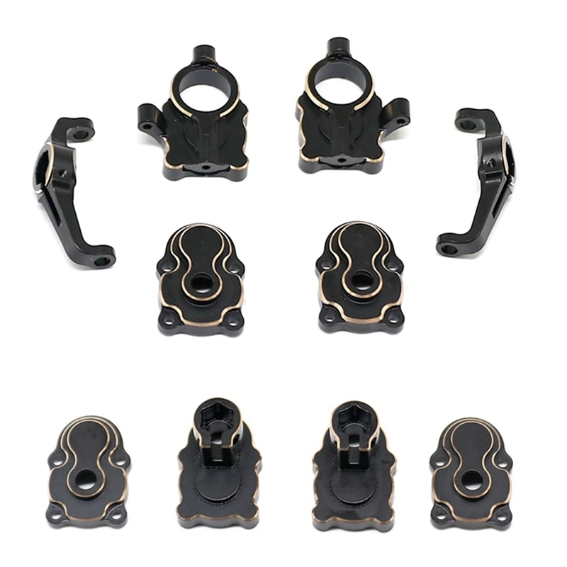 For FMS FCX24 Brass Front And Rear Steering Knuckle Hub Carrier Portal Housing Counterweight 1/24 RC Crawler Car Parts
For FMS FCX24 Brass Front And Rear Steering Knuckle Hub Carrier Portal Housing Counterweight 1/24 RC Crawler Car Parts