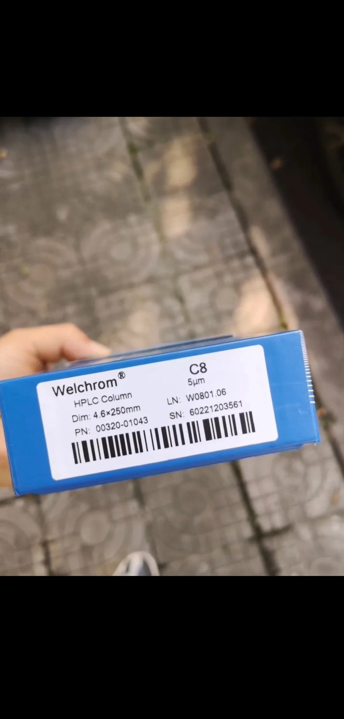Смартфон Welch хроматографическая колонка Welchrom C8 4 6*250 мм 5um 00320-01043
