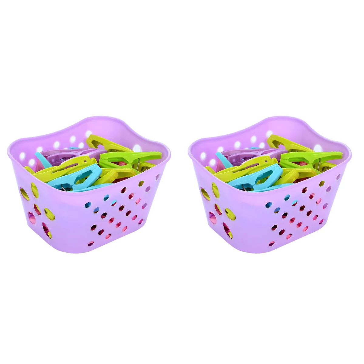 60 pcs Plastic Multifunction Windproof Sturdy Colorful Painting Display Pegs Clips for Kitchen (Random Color)
60 pcs Plastic Multifunction Windproof Sturdy Colorful Painting Display Pegs Clips for Kitchen (Random Color)