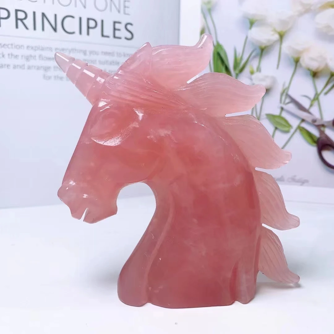 10cm Pink Crystal Unicorn Decorations Halloween Gift Reiki Decoration Home Mineral Room Decoration
10cm Pink Crystal Unicorn Decorations Halloween Gift Reiki Decoration Home Mineral Room Decoration