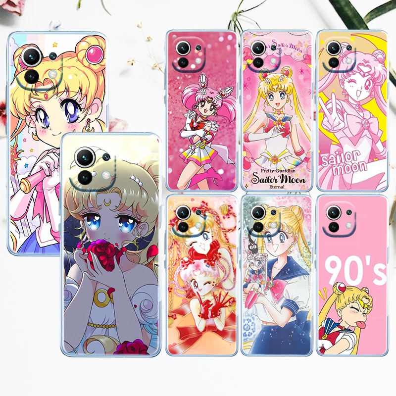 Anime Sailor Moon Cute For Xiaomi Mi 12 12X 11 11T 11i 10T 10 Pro Lite Ultra 5G 9T 9SE A3 Transparent Soft TPU Phone Case
Anime Sailor Moon Cute For Xiaomi Mi 12 12X 11 11T 11i 10T 10 Pro Lite Ultra 5G 9T 9SE A3 Transparent Soft TPU Phone Case