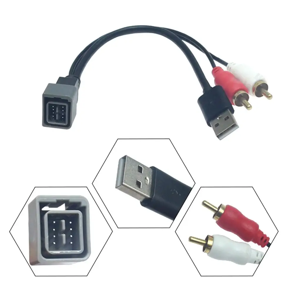 Car Audio Cable Cd Player To 2-rca Audio Aux Cable Usb Data Line Converter Adapter Compatible For Cube Juke Versa
Car Audio Cable Cd Player To 2-rca Audio Aux Cable Usb Data Line Converter Adapter Compatible For Cube Juke Versa