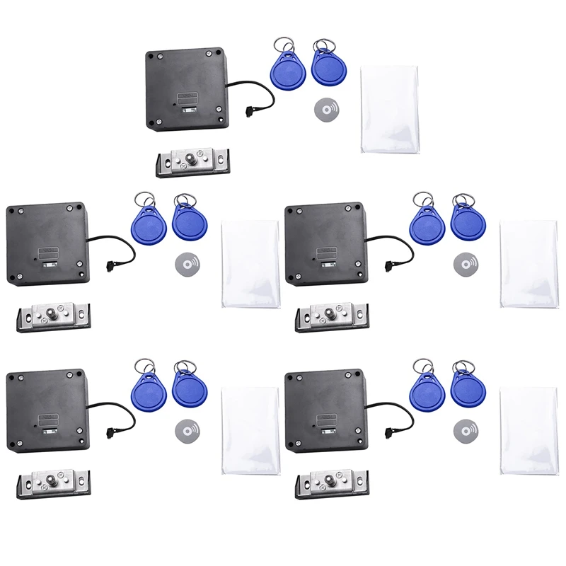5X Smart Electronic RFID Cabinet Lock No Hole Easy Installation Furniture Locker Wardrobe Shoe Cabinet Drawer Door Lock
5X Smart Electronic RFID Cabinet Lock No Hole Easy Installation Furniture Locker Wardrobe Shoe Cabinet Drawer Door Lock