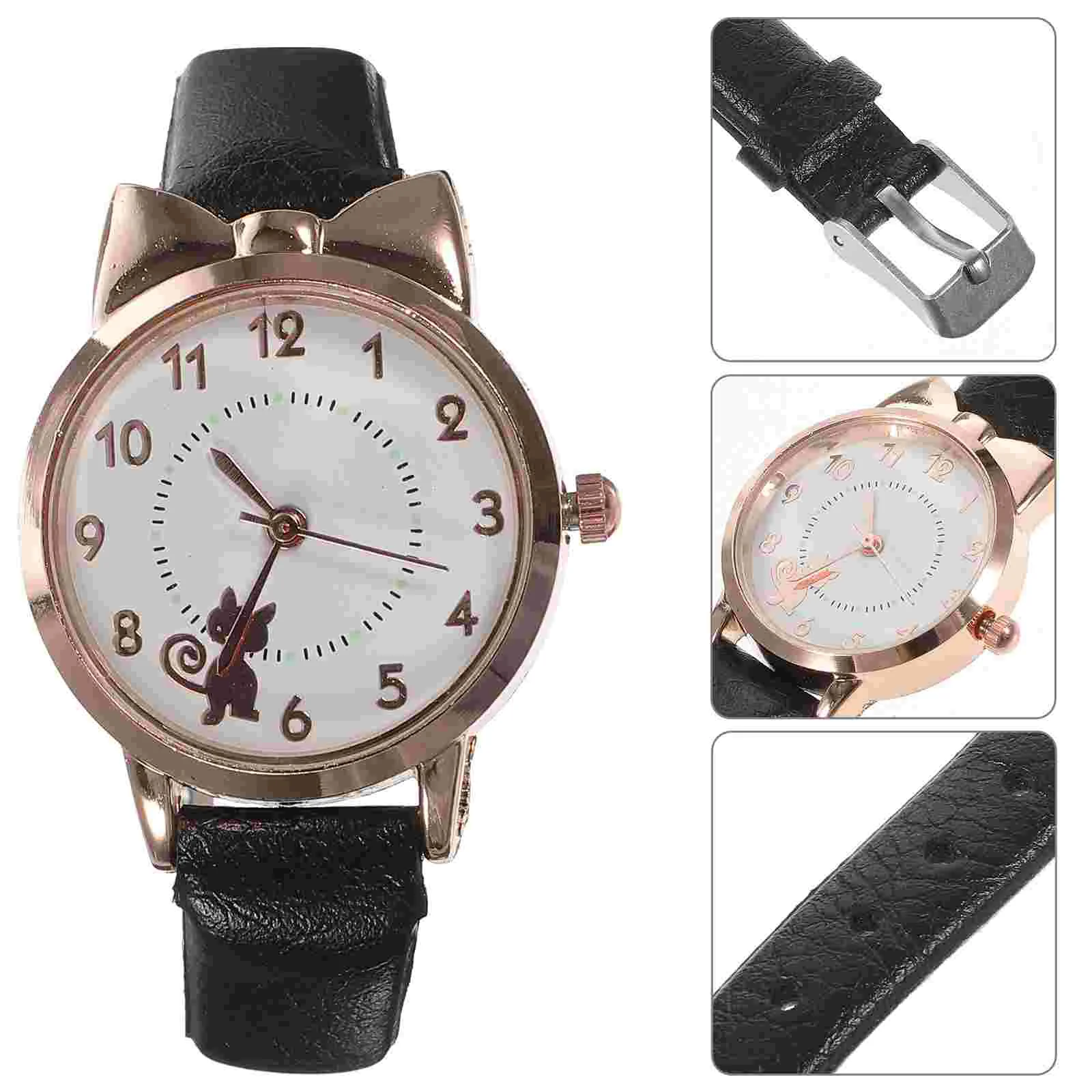 Adorable Cat Women Watch Electronic Wrist Watch Decorative Female Watch Women Gift
Adorable Cat Women Watch Electronic Wrist Watch Decorative Female Watch Women Gift