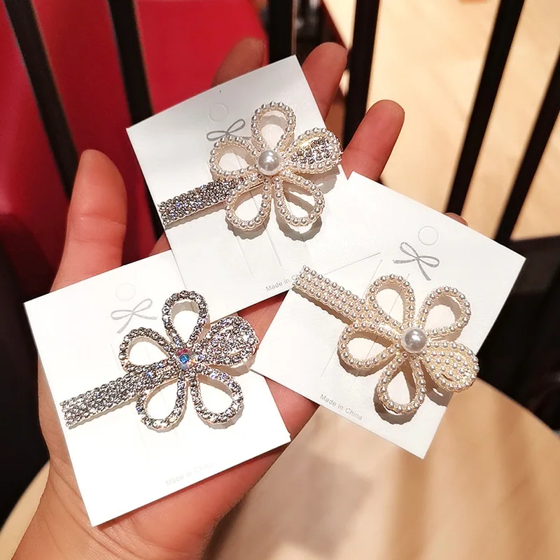 New Fashion Girls Hairpin Pearl Flower Hairpin Women's Bangs Hairpin Women's Side Clip All Matching Net Red Hairpin Accessories
New Fashion Girls Hairpin Pearl Flower Hairpin Women's Bangs Hairpin Women's Side Clip All Matching Net Red Hairpin Accessories