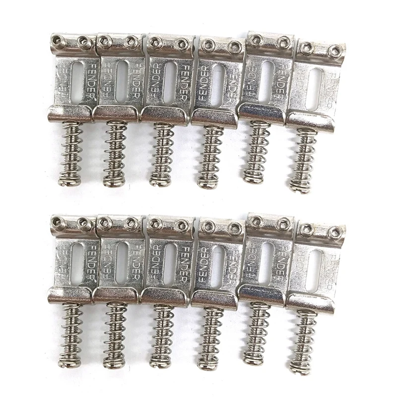 12 Roller Bridge Pull String Code Electric Guitar Saddle for Stratocaster Telecaster Electric Guitar Accessories Silver
12 Roller Bridge Pull String Code Electric Guitar Saddle for Stratocaster Telecaster Electric Guitar Accessories Silver