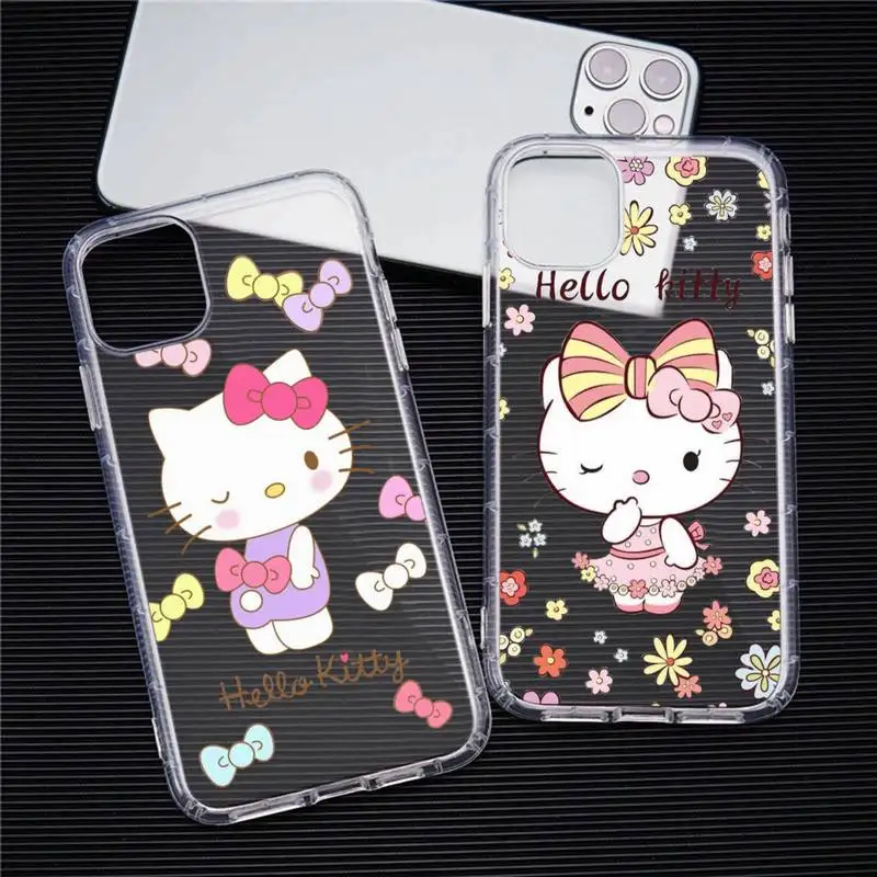 Cartoon Bow Hello Kitty Phone Case For iphone 14 Plus 13 12 Mini 11 Pro Max XS X XR Soft Transparent Cover
Cartoon Bow Hello Kitty Phone Case For iphone 14 Plus 13 12 Mini 11 Pro Max XS X XR Soft Transparent Cover