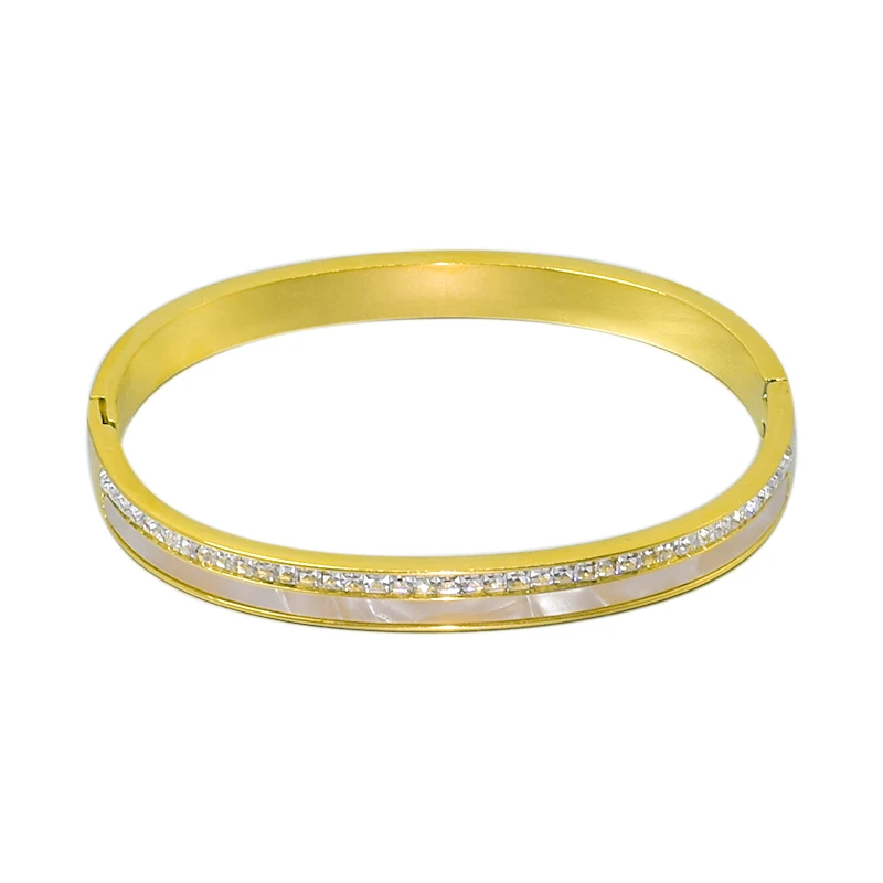 Браслет-манжета унисекс из титановой стали, Подарочный белый корпус с Cystals, роскошный модный браслет золотистого цвета в стиле панк, золотис...
Браслет-манжета унисекс из титановой стали, Подарочный белый корпус с Cystals, роскошный модный браслет золотистого цвета в стиле панк, золотис...