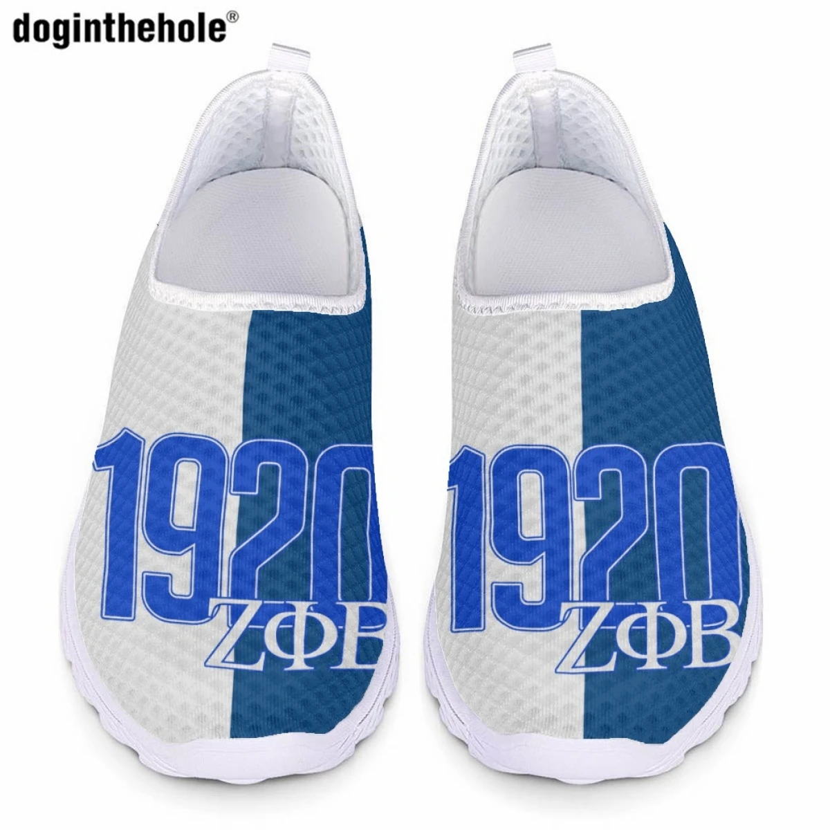 

Doginthehole модная новинка Zeta Phi Beta Sorority повседневная обувь для женщин Модная легкая дышащая сетчатая обувь летние кроссовки