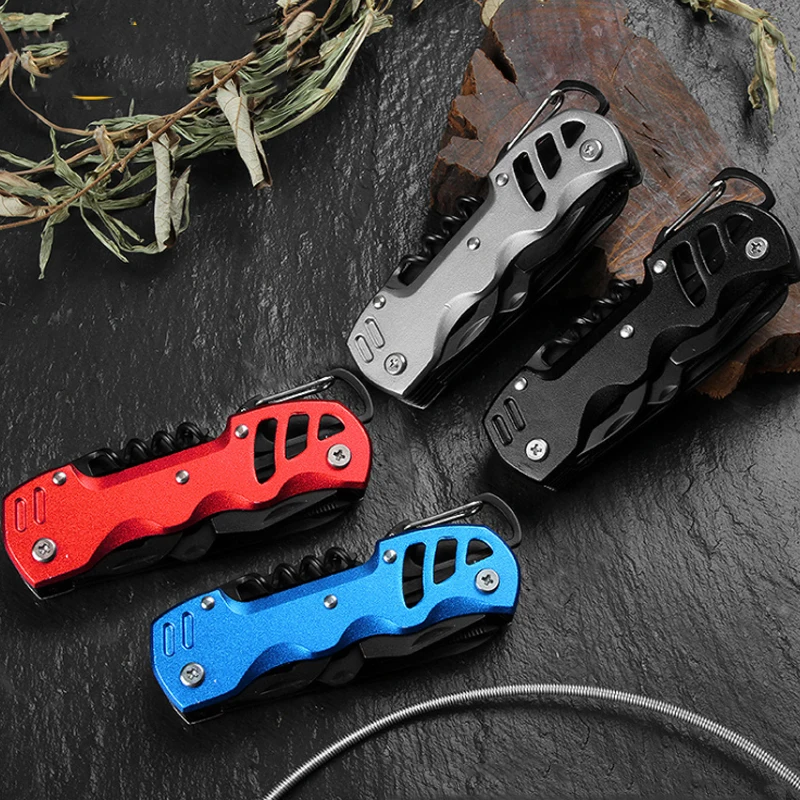 New Multifunctional Knife EDC Combination Tool 12 In 1 Swiss Knife Stainless Steel Home Outdoor Folding Knife
New Multifunctional Knife EDC Combination Tool 12 In 1 Swiss Knife Stainless Steel Home Outdoor Folding Knife