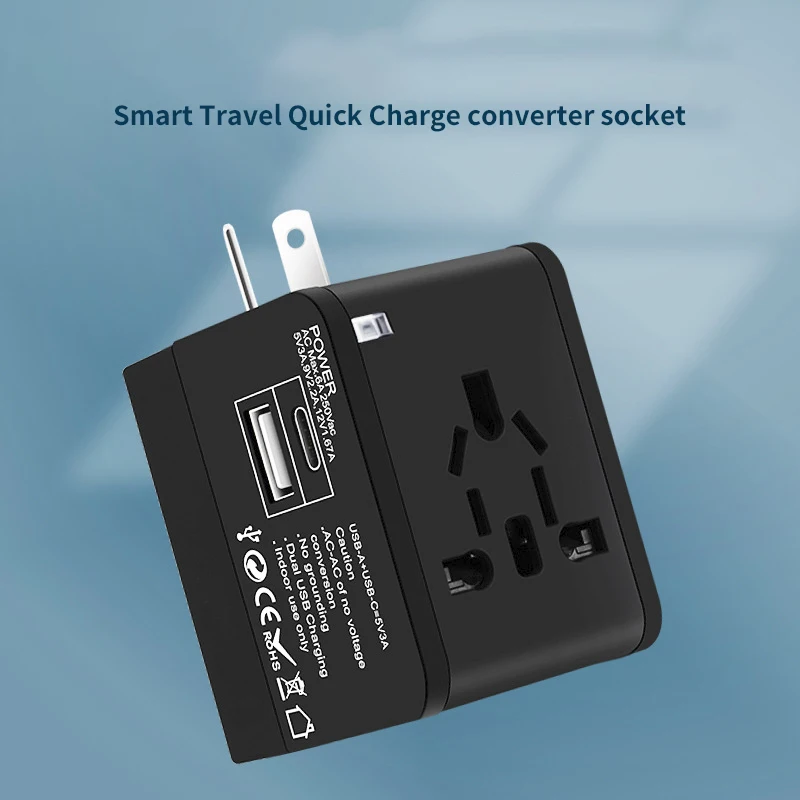Dual USB Multi-function Portable Travel Charger International Universal Power Adapter US UK EU AU Adapter Socket Fast Charging
Dual USB Multi-function Portable Travel Charger International Universal Power Adapter US UK EU AU Adapter Socket Fast Charging
