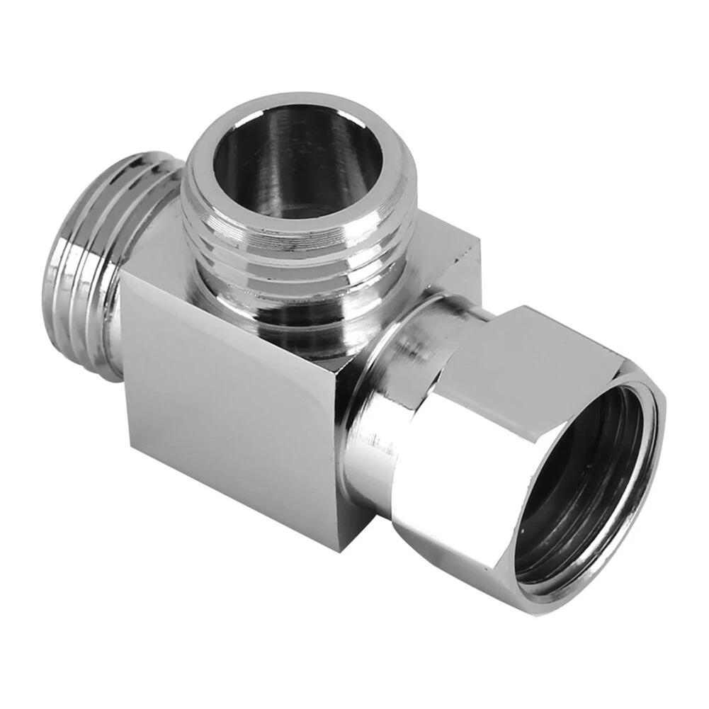 Three-Way Shower Diverter T Adapter G1/ 2" T-Valve Diverter Valve Three Way Device Hole Water Pipe For Bath Bidet Sprayer Shower
Three-Way Shower Diverter T Adapter G1/ 2" T-Valve Diverter Valve Three Way Device Hole Water Pipe For Bath Bidet Sprayer Shower