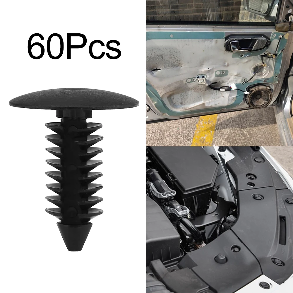 60pcs Universal Plastic Car Interior Rivets Fastener Retainer Clips Anti-corrosion Trim Panel 7.8mm Hole Clips Lightweight Repla
60pcs Universal Plastic Car Interior Rivets Fastener Retainer Clips Anti-corrosion Trim Panel 7.8mm Hole Clips Lightweight Repla
