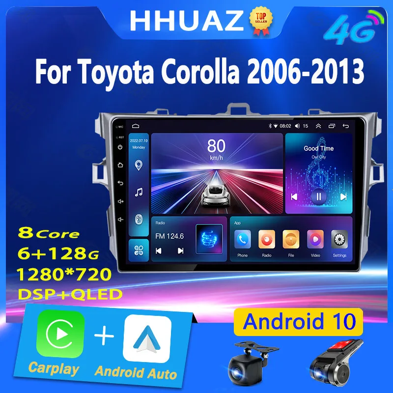 Автомагнитола на Android для Toyota Corolla E140/150 2007 2008 2009 2010 2011 2012 2013 мультимедийный плеер 2 Din DVD-динамики
Автомагнитола на Android для Toyota Corolla E140/150 2007 2008 2009 2010 2011 2012 2013 мультимедийный плеер 2 Din DVD-динамики