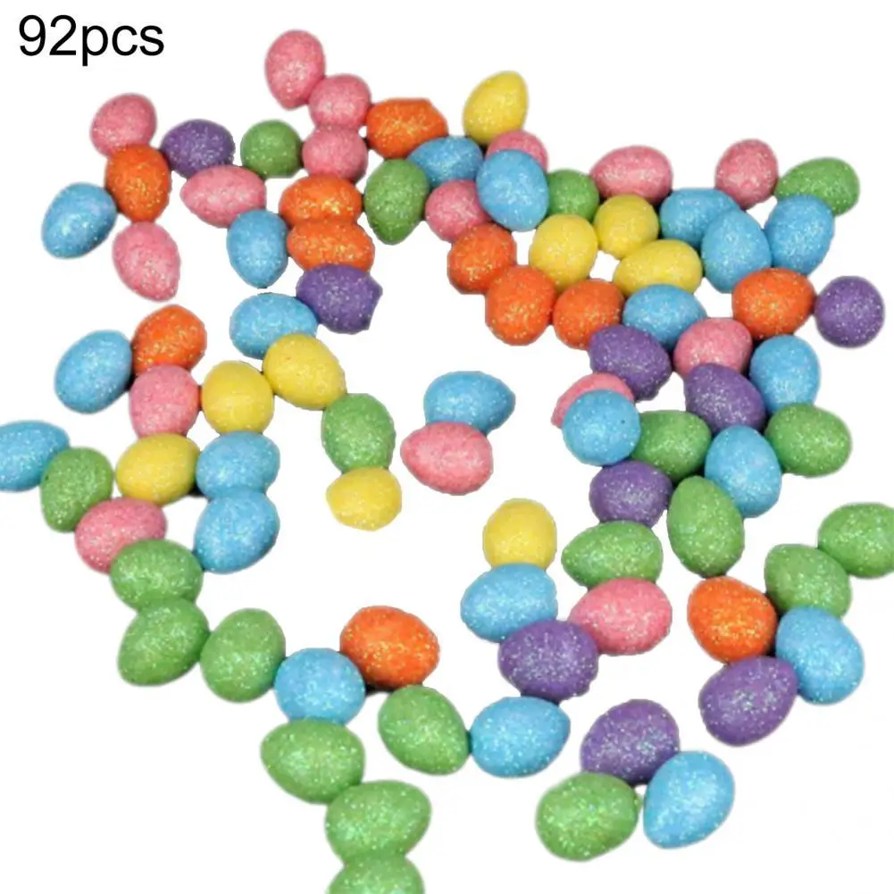 92Pcs/Set Foam Easter Egg Beautiful Plastic Creative Glitter Easter Foam Egg Glitter Egg for Decoration
92Pcs/Set Foam Easter Egg Beautiful Plastic Creative Glitter Easter Foam Egg Glitter Egg for Decoration