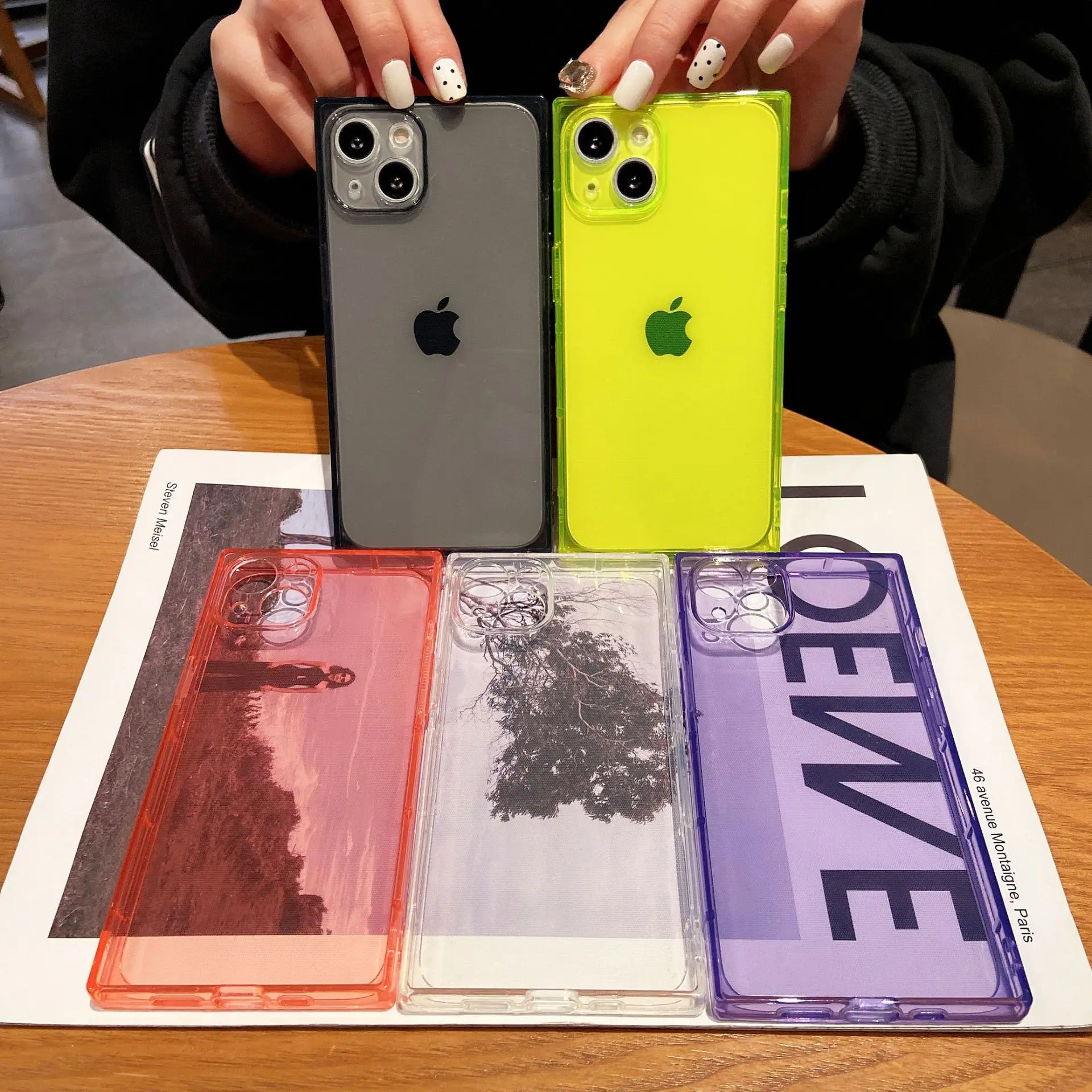 Luxury Square Straight Edge Phone Case For iPhone 13 12 11 Pro Max X XR XS Max 7 8 Plus
Luxury Square Straight Edge Phone Case For iPhone 13 12 11 Pro Max X XR XS Max 7 8 Plus