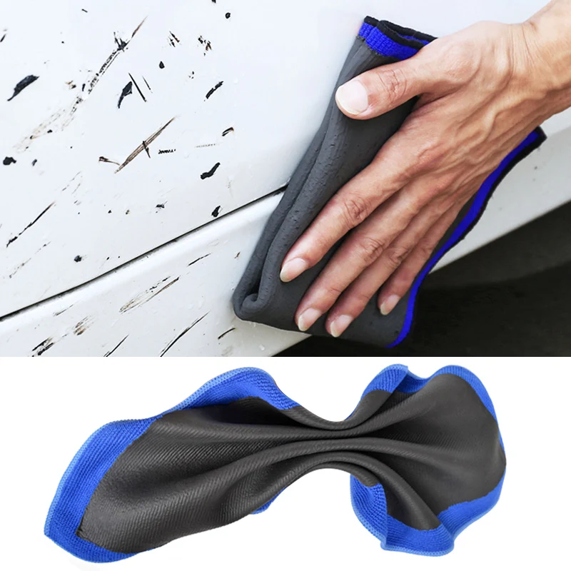 30*30cm Car Cleaning Magic Clay Cloth Hot Clay Towels for Car Detailing Washing Towel with Blue Clay Bar Towel Washing Tool
30*30cm Car Cleaning Magic Clay Cloth Hot Clay Towels for Car Detailing Washing Towel with Blue Clay Bar Towel Washing Tool