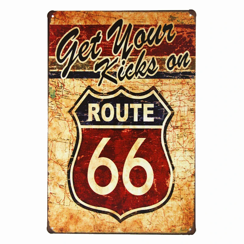 Route 66 Garage Sign Metal Tin Sign Wall Plaque Vintage Art Wall Poster Metal Tin Sign Route 66 Garage
Route 66 Garage Sign Metal Tin Sign Wall Plaque Vintage Art Wall Poster Metal Tin Sign Route 66 Garage