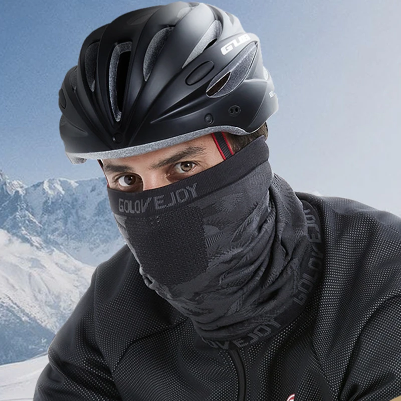 

Зимняя ветрозащитная уличная теплая маска для рыбалки Спортивная бандана шарф для бега езды на велосипеде маска для лица на шею гетры велосипедная полумаска головной убор