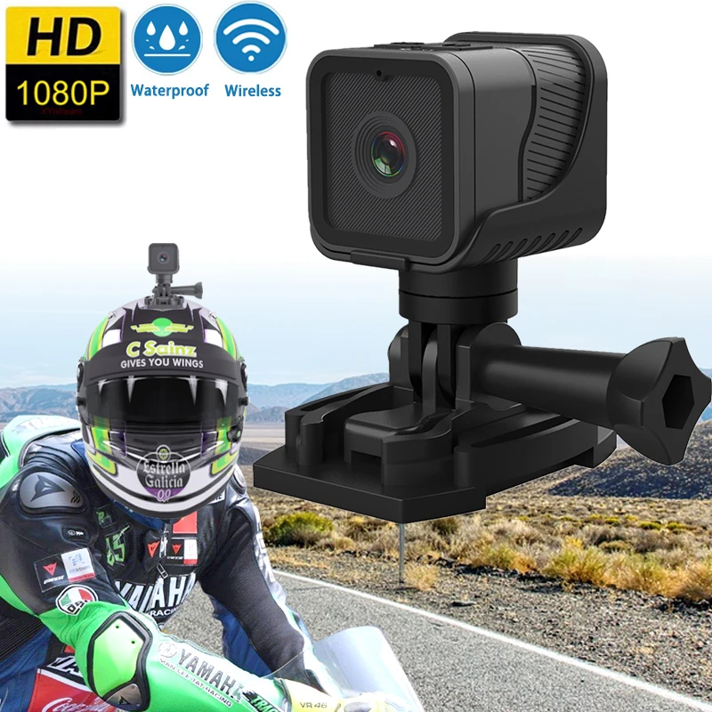 CS03 Wifi Action Camera HD 1080P Mini Camera Wireless Sport DV Bike Bicycle Helmet Camera Small Video Recorder Mini Camcorder
CS03 Wifi Action Camera HD 1080P Mini Camera Wireless Sport DV Bike Bicycle Helmet Camera Small Video Recorder Mini Camcorder