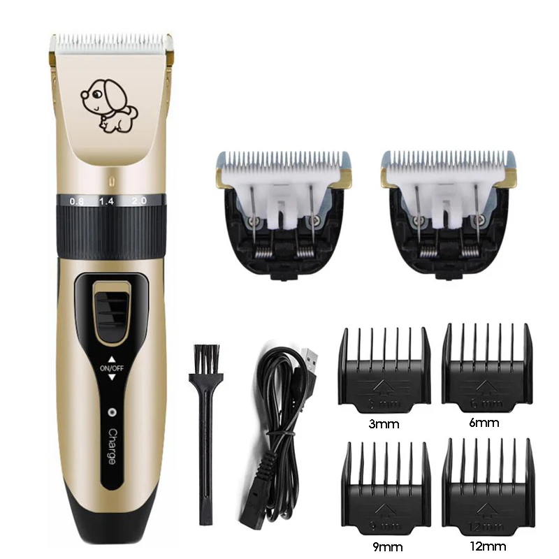Electric Pet Clippers Professional Grooming Kit Rechargeable Pet Cat Dog Hair Trimmer Shaver Animals Hair Cutting Machine
Electric Pet Clippers Professional Grooming Kit Rechargeable Pet Cat Dog Hair Trimmer Shaver Animals Hair Cutting Machine