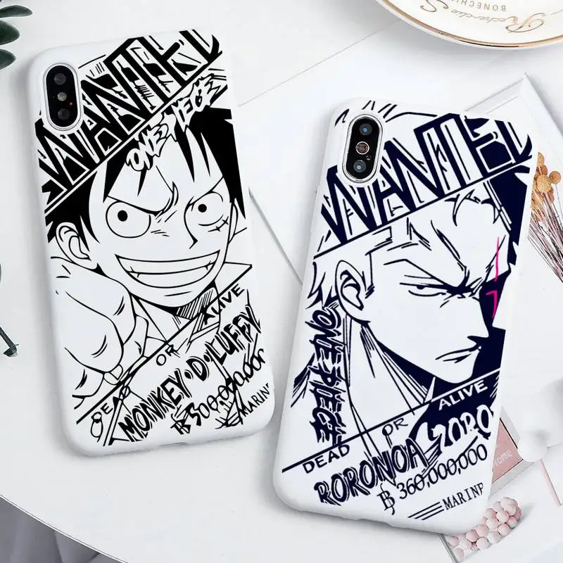 One Piece Black And White Art Sketch Phone Case For iphone 13 12 11 Pro Max Mini XS 8 7 6 6S Plus X SE 2020 XR Candy white cover
One Piece Black And White Art Sketch Phone Case For iphone 13 12 11 Pro Max Mini XS 8 7 6 6S Plus X SE 2020 XR Candy white cover