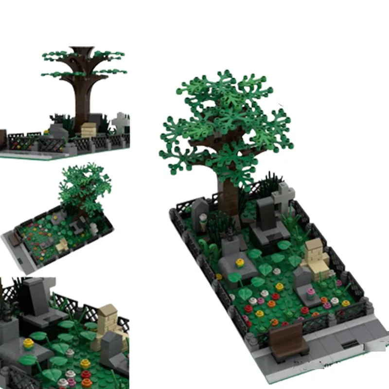 Конструктор MOC креативный средневековый, модель кладбища, кубики, коллекция, веселые игрушки «сделай сам», игрушки для детей, подарки
Конструктор MOC креативный средневековый, модель кладбища, кубики, коллекция, веселые игрушки «сделай сам», игрушки для детей, подарки