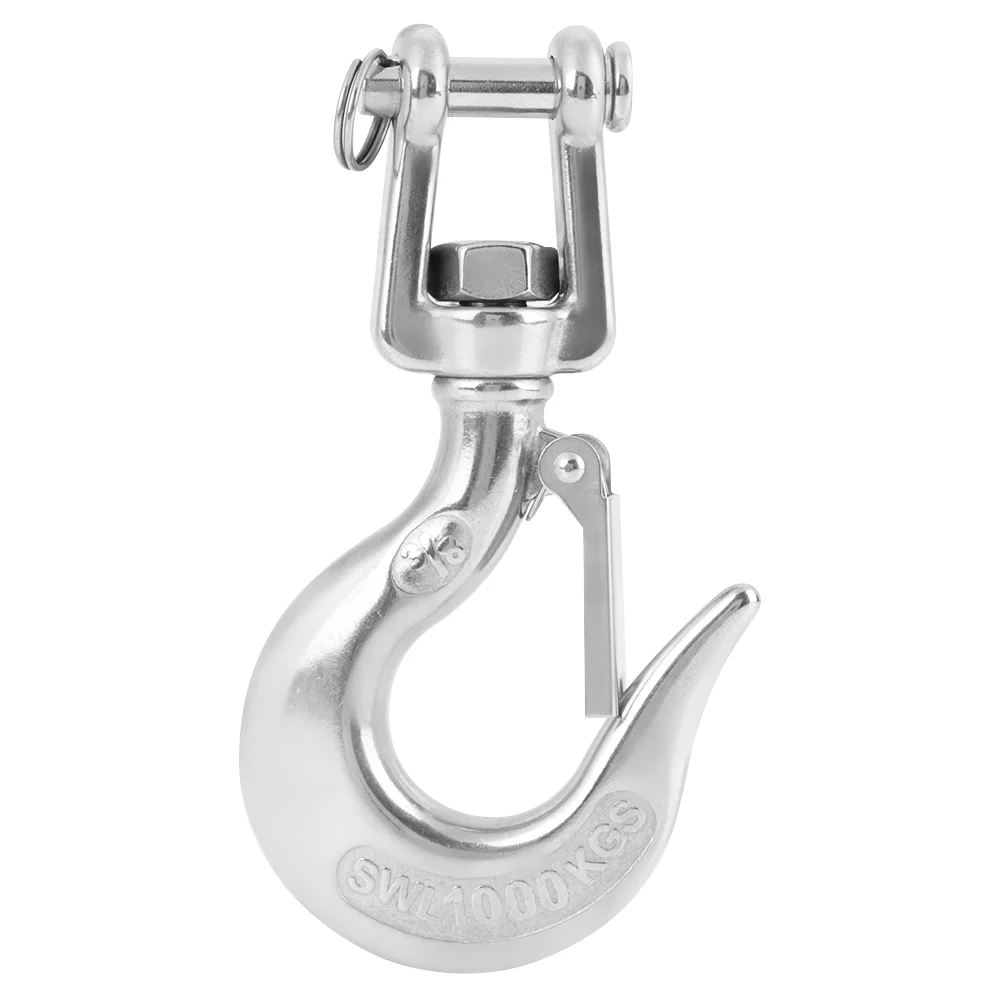 304 Stainless Steel Swivel Lifting Hook with Latch Rigging Accessory (1000kg ) Lifting Hook Lifting Hook Lifting Hook Lifting
304 Stainless Steel Swivel Lifting Hook with Latch Rigging Accessory (1000kg ) Lifting Hook Lifting Hook Lifting Hook Lifting