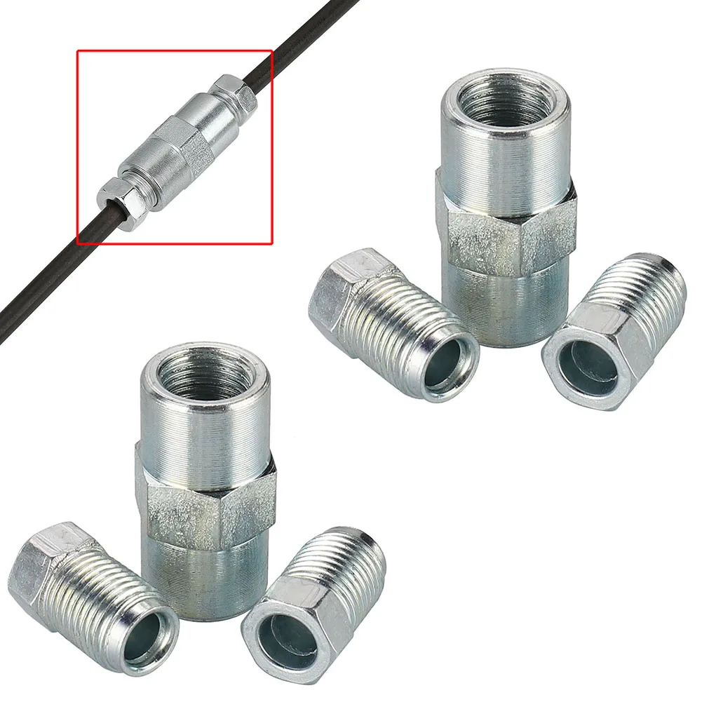 Car Brake Pipe Joint Brake Cable Connector Kit Brake Pipe Practical To Use Way Female Connector For Bell Mouth Of 3/16 Pipe
Car Brake Pipe Joint Brake Cable Connector Kit Brake Pipe Practical To Use Way Female Connector For Bell Mouth Of 3/16 Pipe
