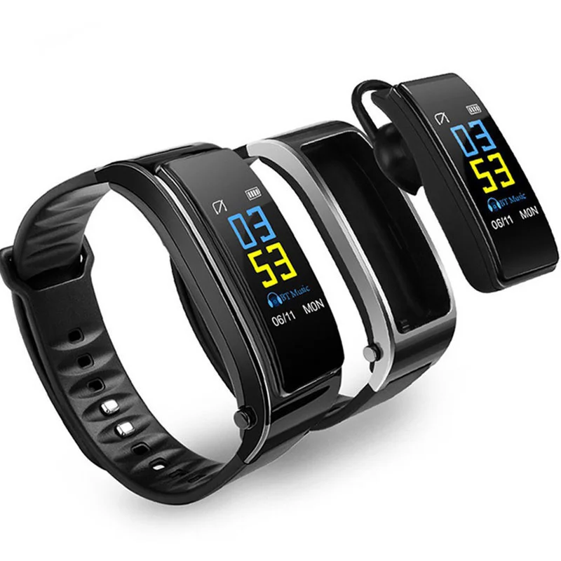 Colorful Screen Smart Bracelet Headset Call Smart Wristband Sleep Heart Rate Tracker Pedometer For Android Xiaomi IOS Phone
Colorful Screen Smart Bracelet Headset Call Smart Wristband Sleep Heart Rate Tracker Pedometer For Android Xiaomi IOS Phone