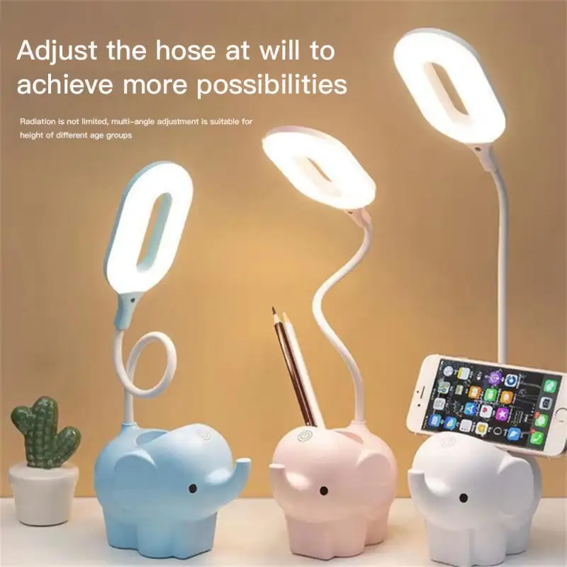 Brush Pot Three-gear Dimming Animal Led Usb Charging Eye Protection Dual-use Home Desktop Decor Mobile Phone Holder Led Lamp
Brush Pot Three-gear Dimming Animal Led Usb Charging Eye Protection Dual-use Home Desktop Decor Mobile Phone Holder Led Lamp
