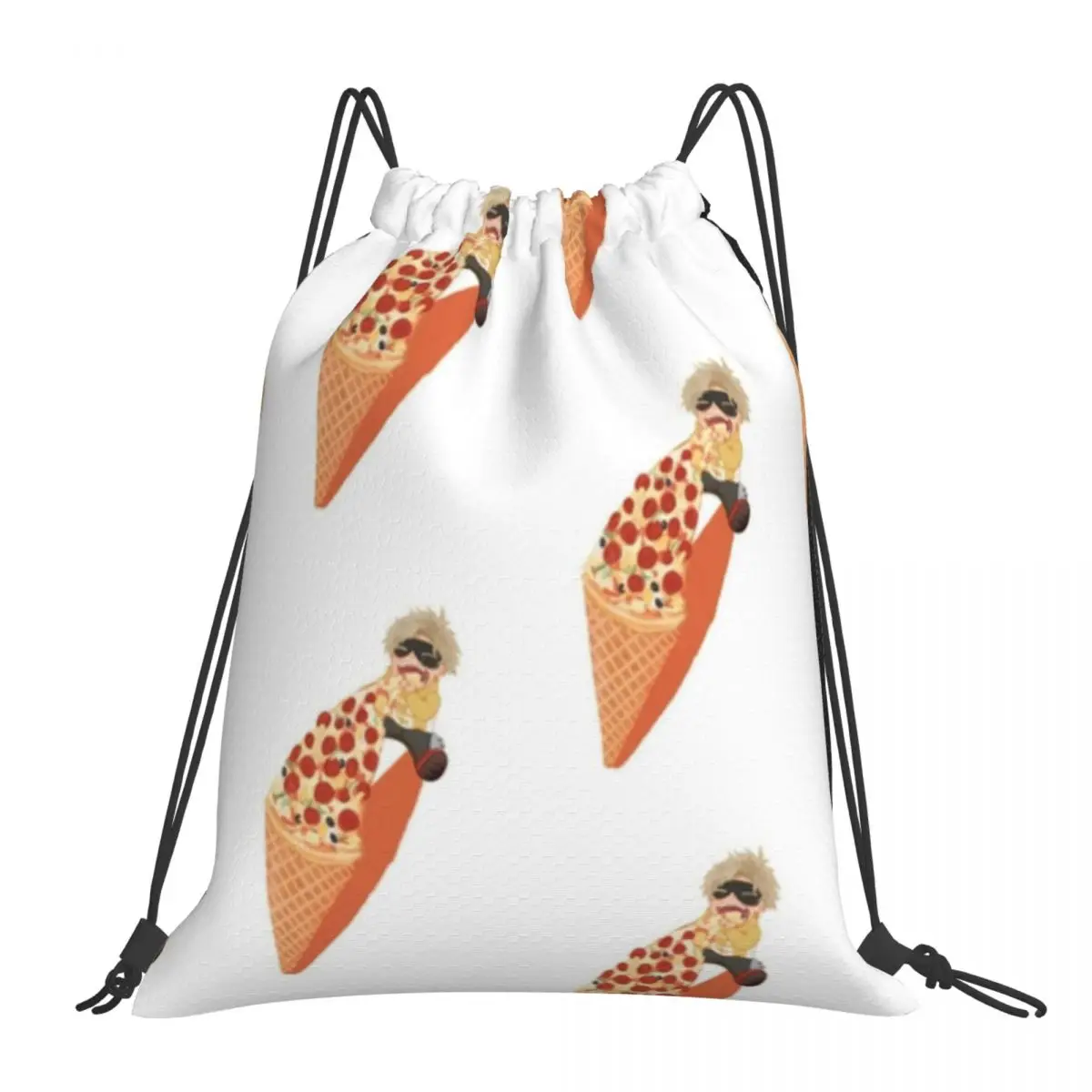Fatgum Pizza Backpacks Casual Portable Drawstring Bags Drawstring Bundle Pocket Sundries Bag Book Bags For Travel Students
Fatgum Pizza Backpacks Casual Portable Drawstring Bags Drawstring Bundle Pocket Sundries Bag Book Bags For Travel Students
