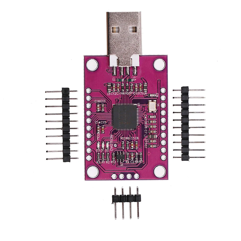 Модуль MCU USB к JTAG UART/FIFO SPI/I2C Листовая плата Последовательная замена оборудования