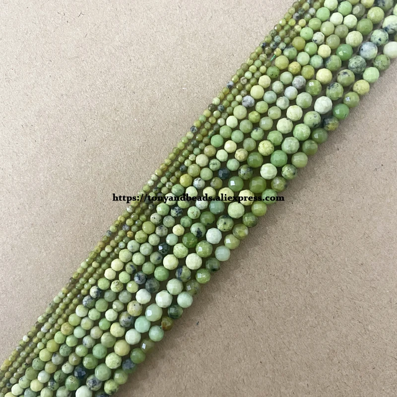 Small Diamond Cuts Faceted China Material Chrysoprase Jade Round Loose Beads 15" 2 3 4MM Pick Size For Jewelry Making DIY
Small Diamond Cuts Faceted China Material Chrysoprase Jade Round Loose Beads 15" 2 3 4MM Pick Size For Jewelry Making DIY