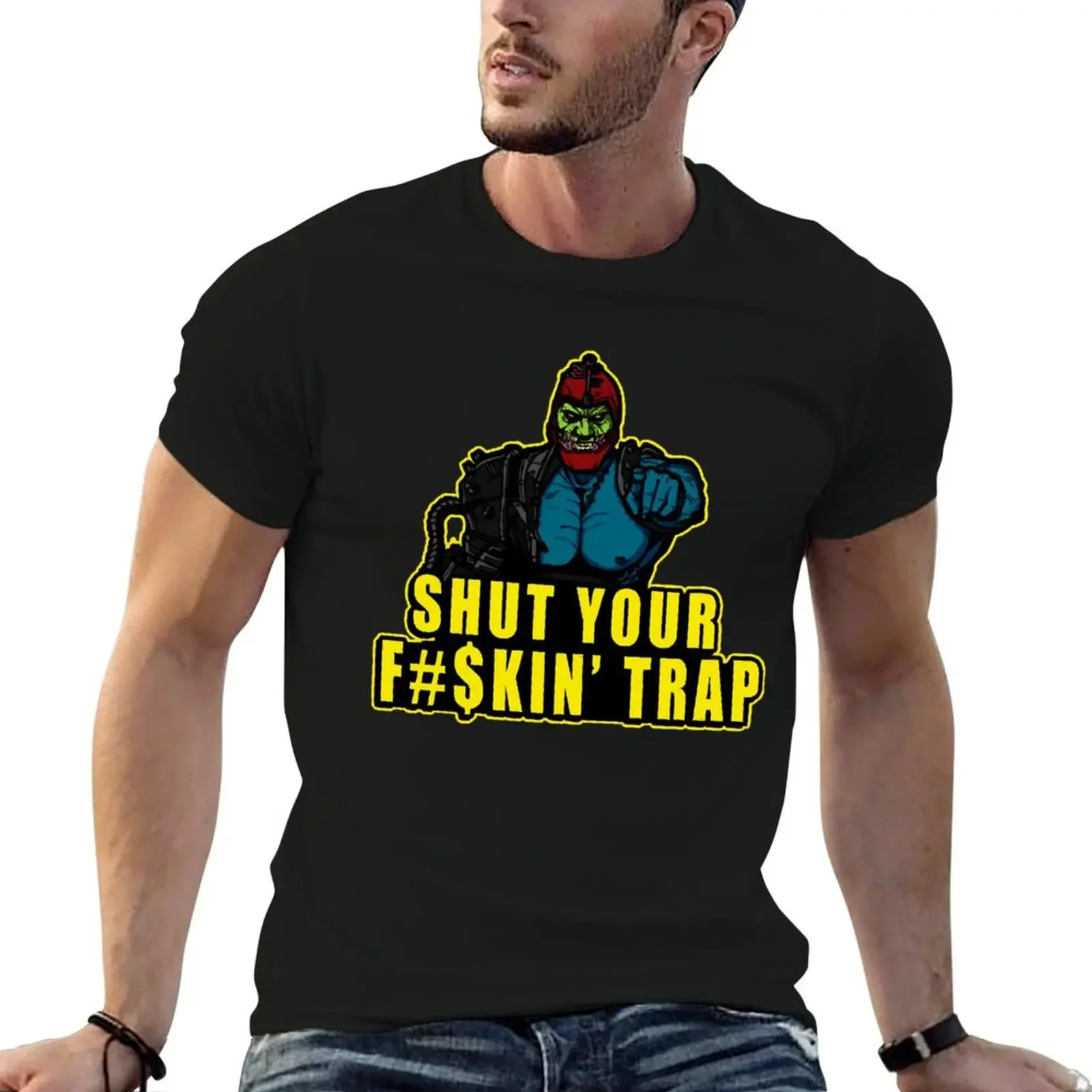 Закройте F$kin' Trap Movie забавные подарки футболка дешевые вещи винтажная одежда