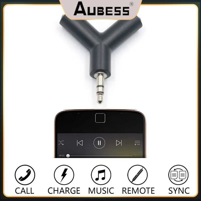 Male To Female Earphone Adapter 3.5mm One Point Two Audio Double Jack Audio Splitter Cable Adapter Y-shape 1 To 2 Aux Cable
Male To Female Earphone Adapter 3.5mm One Point Two Audio Double Jack Audio Splitter Cable Adapter Y-shape 1 To 2 Aux Cable