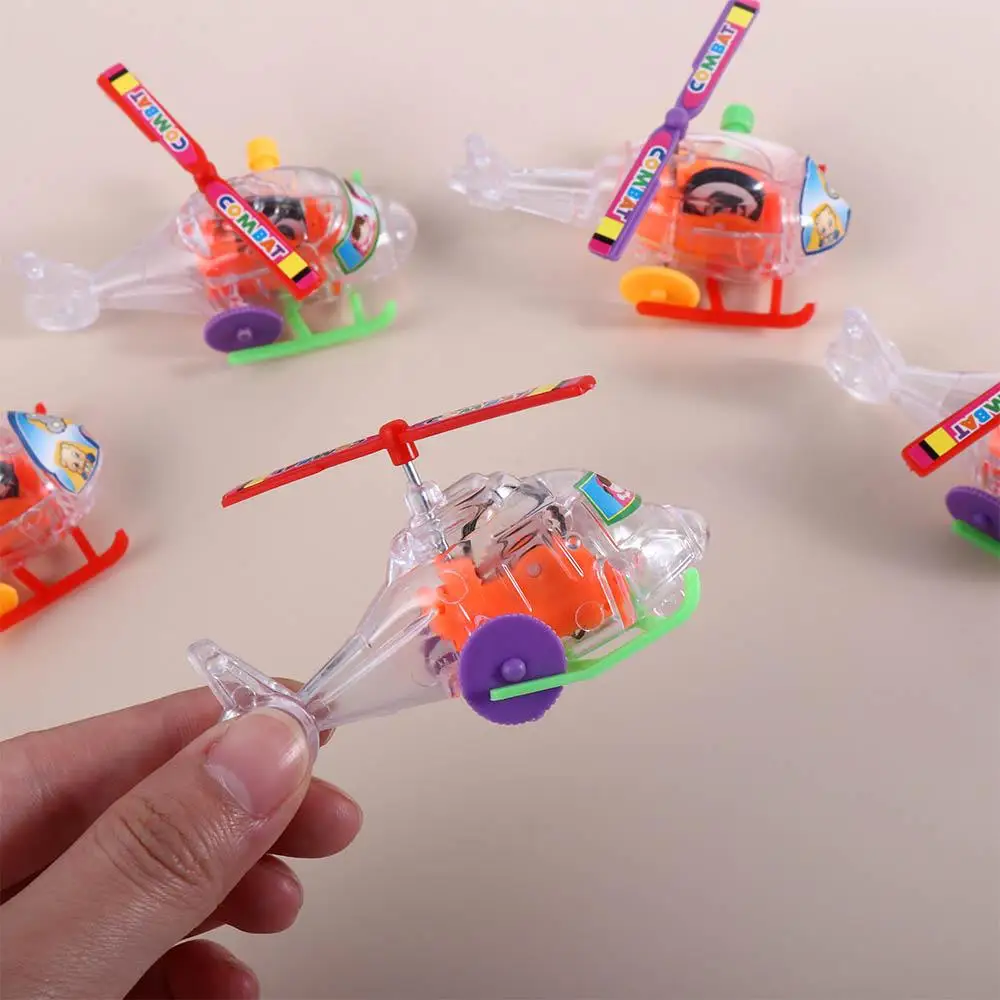 5Pcs Wind Up Mini Gifts Transparent Classic Toy Vehicles Helicopter Toys Airplane Toy Aircraft Gift
5Pcs Wind Up Mini Gifts Transparent Classic Toy Vehicles Helicopter Toys Airplane Toy Aircraft Gift