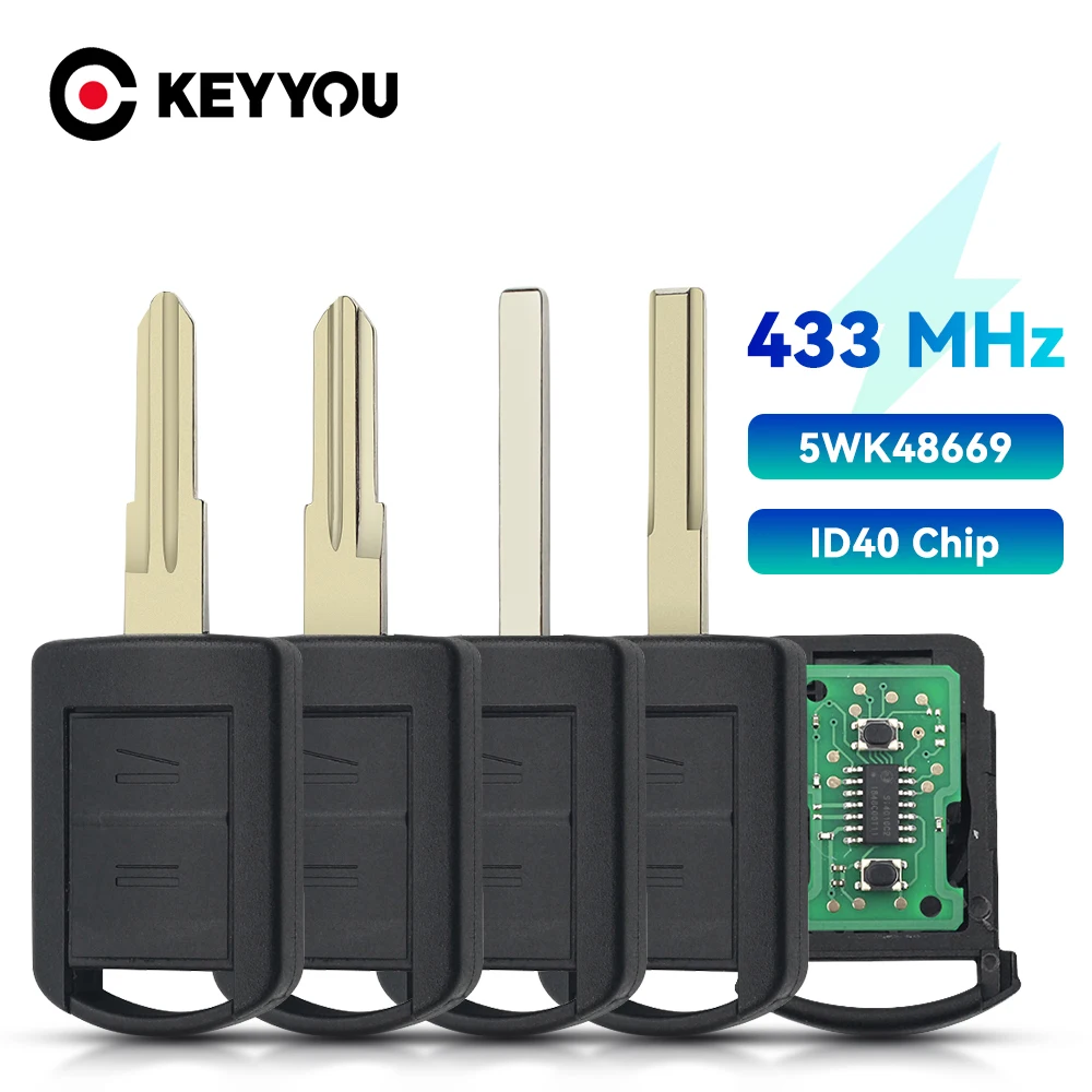 KEYYOU 5PCS for Opel for AGILA MERIVA ASTRA CORSA C COMBO VAN TIGRA VECTRA ASK 433.9MHz 434mhz 2BT Remote Key 5WK48668
KEYYOU 5PCS for Opel for AGILA MERIVA ASTRA CORSA C COMBO VAN TIGRA VECTRA ASK 433.9MHz 434mhz 2BT Remote Key 5WK48668