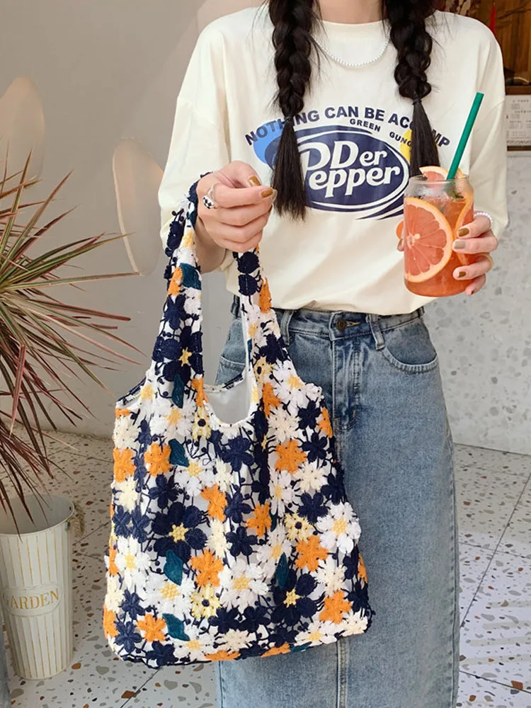 Korean Embroidery Lace Flower Folders Handbag Purse Shoulder Bag Shopping Bag Stationery 850
Korean Embroidery Lace Flower Folders Handbag Purse Shoulder Bag Shopping Bag Stationery 850