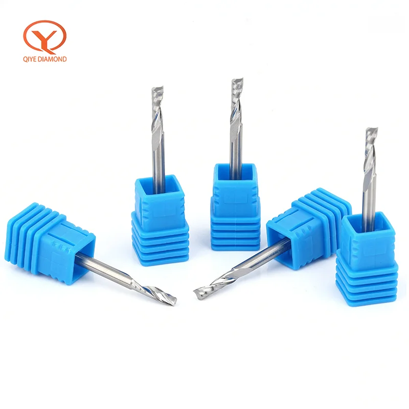 Left spiral lower cutter head CNC end mill carbide milling cutter acrylic PVC milling cutter CNC engraving machine
Left spiral lower cutter head CNC end mill carbide milling cutter acrylic PVC milling cutter CNC engraving machine