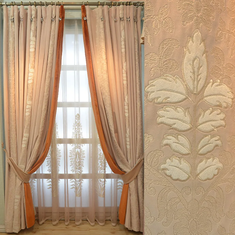 American Curtains for Living Room Bedroom Velvet Embroidery Light Luxury French Neoclassical Flannel Custom
American Curtains for Living Room Bedroom Velvet Embroidery Light Luxury French Neoclassical Flannel Custom