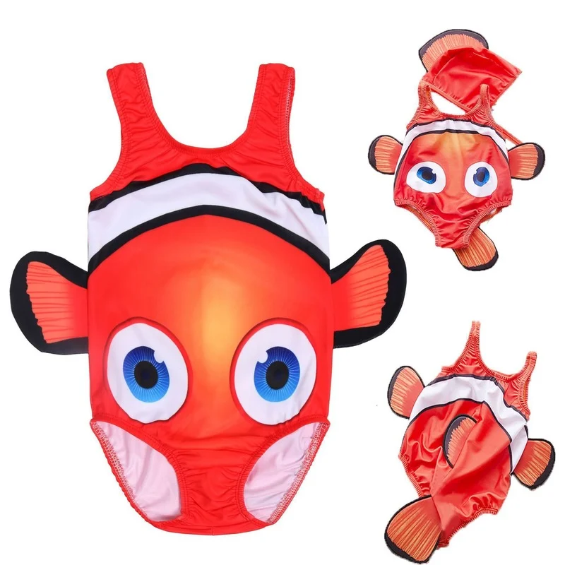 Baby Girl Swimsuit Goldfish Swimwear Boys Swimmable Kids Beach Bikini Girls Sweet Surf Wear Swimming Hat Bathing Suit for 2-6Y
Baby Girl Swimsuit Goldfish Swimwear Boys Swimmable Kids Beach Bikini Girls Sweet Surf Wear Swimming Hat Bathing Suit for 2-6Y