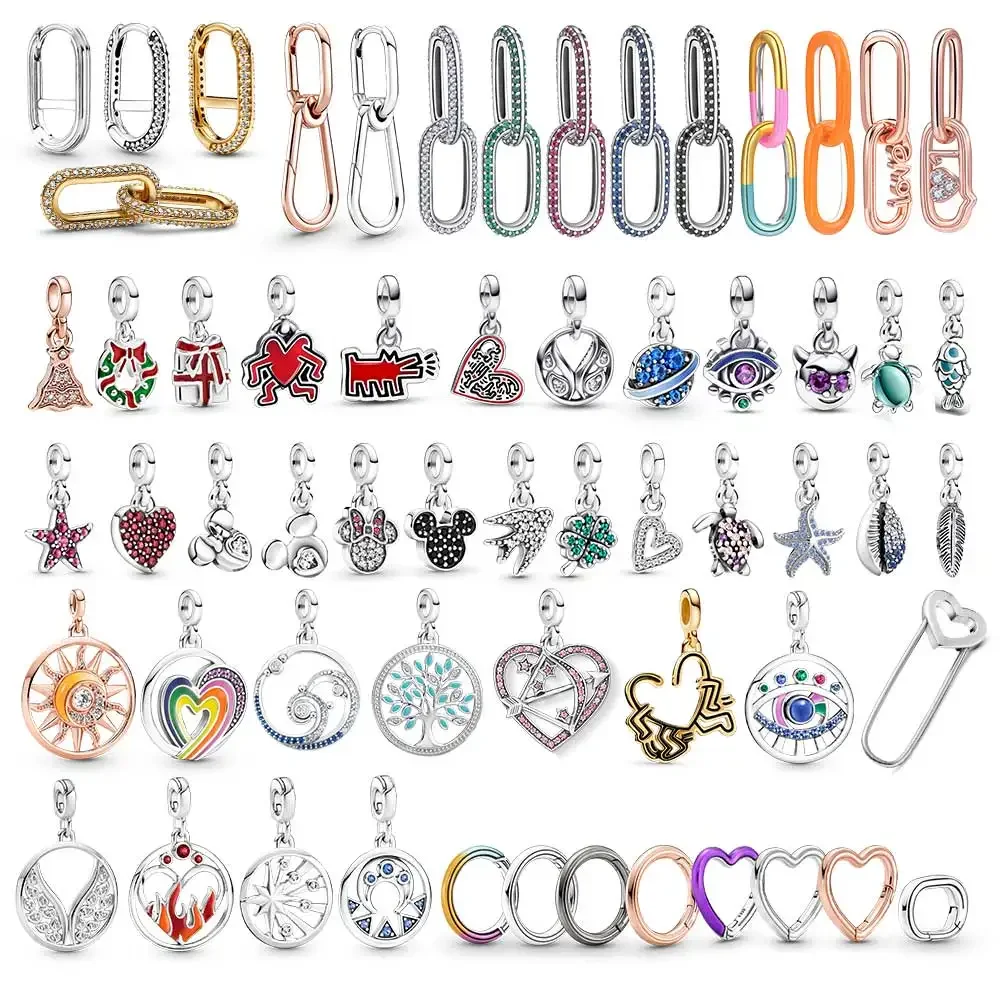 New Real 925 Sterling Silver Me Charm Unicorn Star Hoop Bead Fit Original Me Bracelets Women Heart Jewelry For Gift
New Real 925 Sterling Silver Me Charm Unicorn Star Hoop Bead Fit Original Me Bracelets Women Heart Jewelry For Gift