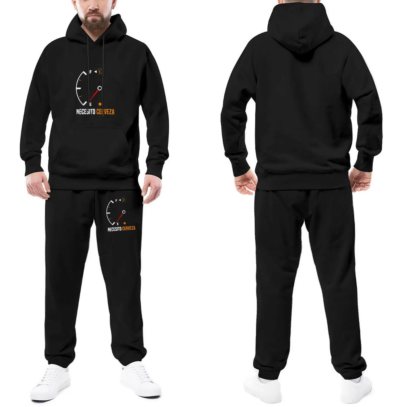 Tracksuits Necesito Cerveza Cool Hip Hop Jogger Sets Mexican Beer Sayings Hooded Suits Winter Street Style Hoody Sweatpant Set
Tracksuits Necesito Cerveza Cool Hip Hop Jogger Sets Mexican Beer Sayings Hooded Suits Winter Street Style Hoody Sweatpant Set