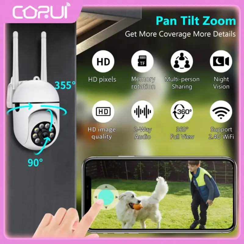 Smart Home Wifi Camera 2.4g 4x Digital Zoom Ip Camera 720p Night Real-time Wireless Baby Monitor Wifi Outdoor Cctv
Smart Home Wifi Camera 2.4g 4x Digital Zoom Ip Camera 720p Night Real-time Wireless Baby Monitor Wifi Outdoor Cctv
