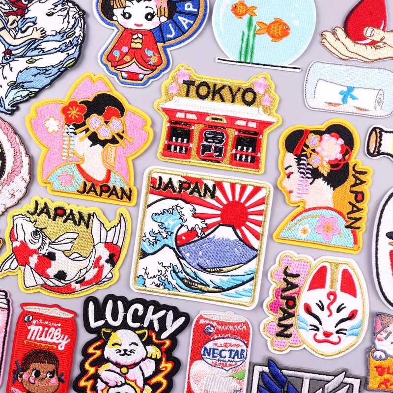 Ocean Waves Japan Patch Embroidered Patches For Clothing Thermoadhesive Patches On Clothes Fish Anime Patch Hook Loop Stickers
Ocean Waves Japan Patch Embroidered Patches For Clothing Thermoadhesive Patches On Clothes Fish Anime Patch Hook Loop Stickers