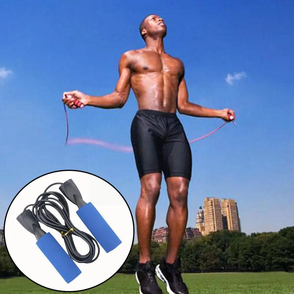 Sponge Bearing Skipping Rope Adult Fitness Sports Skipping Student Rope Sports Rope Skipping Fitness Training Home C5h5
Sponge Bearing Skipping Rope Adult Fitness Sports Skipping Student Rope Sports Rope Skipping Fitness Training Home C5h5