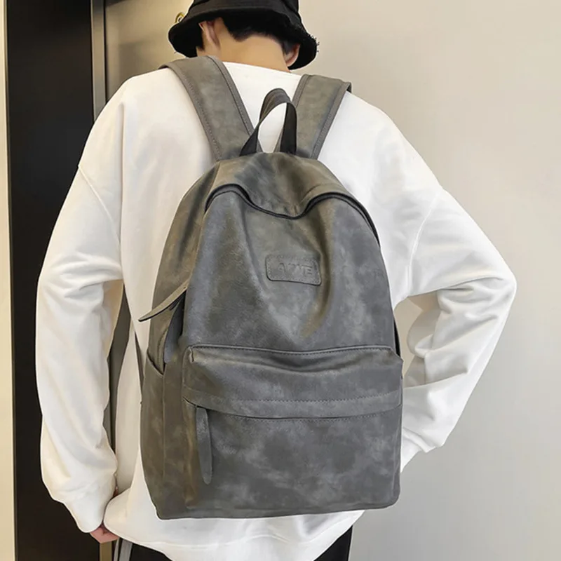 High Quality Women Man Backpack PU Leather Men's Backpacks Girl Luxury Designer Back Pack Laptop Bag Large Capacity Travel Bag
High Quality Women Man Backpack PU Leather Men's Backpacks Girl Luxury Designer Back Pack Laptop Bag Large Capacity Travel Bag