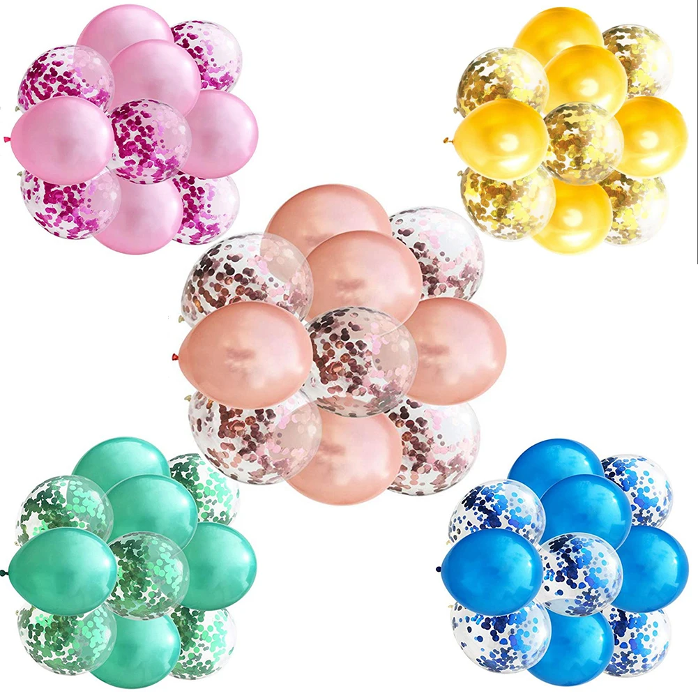 10Pcs Latex Balloons Confetti Balloon Set For Wedding Birthday Party Balloon Decoration Baby Shower Helium Balloons
10Pcs Latex Balloons Confetti Balloon Set For Wedding Birthday Party Balloon Decoration Baby Shower Helium Balloons