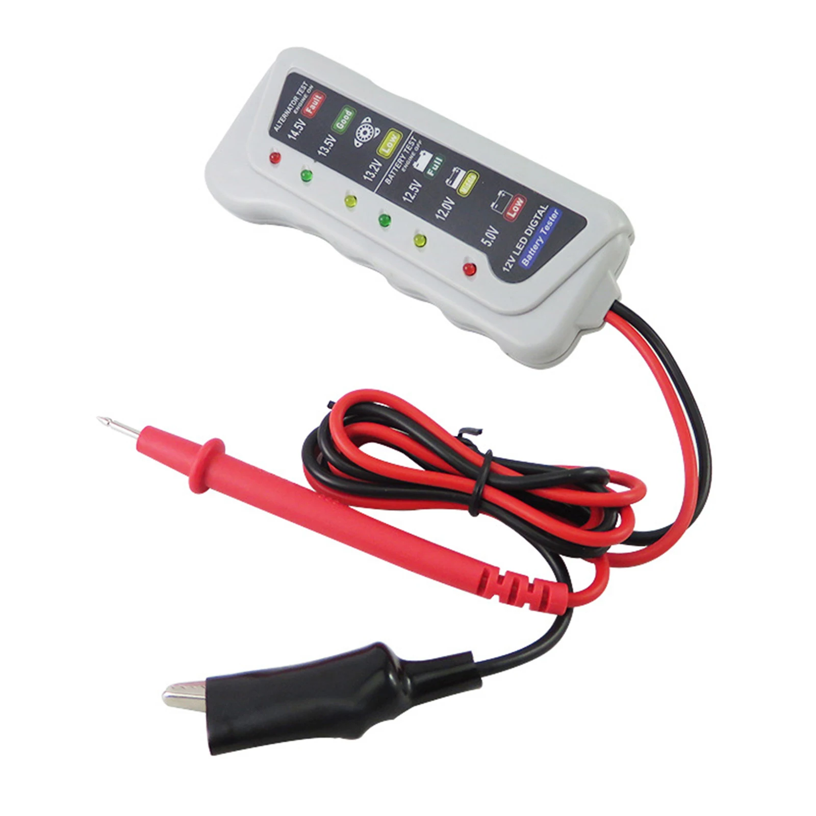 Car Battery Tester For Battery Cars Motorcycles Golf Carts 12V Batteries For Family Cars Battery Charging System Detector
Car Battery Tester For Battery Cars Motorcycles Golf Carts 12V Batteries For Family Cars Battery Charging System Detector